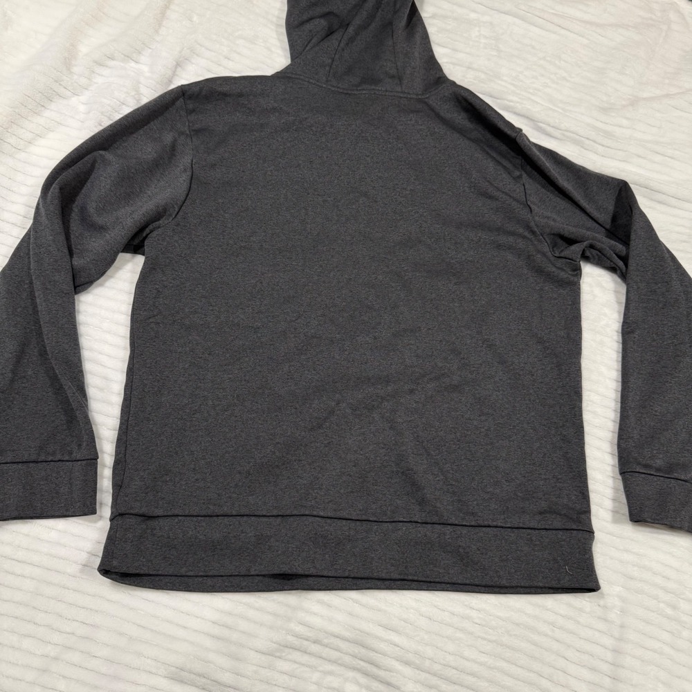 The North Face Mens Large Gray Tonal Logo Fleece Pullover Hoodie Sweatshirt - Picture 7 of 7